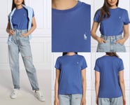 Polo Ralph Lauren T-shirt Regular Fit Cotton Pony Shirt Top Luxury Blouse New M