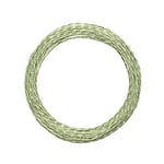 Vaessen Creative Diamond Cut Design Aluminium Wire, Apple Green, One Size