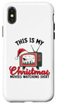 iPhone X/XS This Is My Christmas Movies Watching Holiday TV Vintage Case