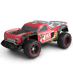 Auto RC Nikko Pro Trucks 10061 Rot, 30 cm lang, Offroad Action, Bis 14 Km/h, Robust, Vollfederung, Hochwertig, Spielzeugauto, Racing Truck, USB-Schnellladung, Für Kinder ab 6 Jahren, Inkl. Batterien