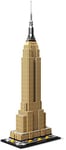 LEGO 21046 Architecture Empire State Building New York Landmark, Creative Activity, Collectible Model Kits for Adults to Build, Home Decor Gift Idea