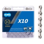 KMC X10 EPT Bicycle 10 Speed Chain 114 links Nickle Plated MTB Road Bike Chain