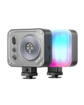 SMALLRIG Vibe P108 Pro RGB Video Light, Portable LED Camera Light for Photography, Cold Shoe Light, CRI95+, 2500-6500K, 12 Effects, Fill Light Accessories for Content Creator, Streaming - 4661