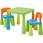 LIBERTY HOUSE TOYS Table And Chairs Set SM004UN Muliticolour 530 (W) x 530 (D) x 460 (H) mm