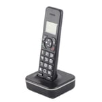 EU Plug D1102B Digital Cordless Handheld Phone Hands Free Calling Telephone For