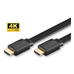 Höghastighets platt HDMI-kabel - 4K/30Hz - 2 m