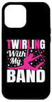 Coque pour iPhone 12 Pro Max Twirling with My Band Baton Twirling Art