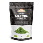 Thé Matcha Bio Japonais - Recharge de 30g. Cérémonie Thé Vert Matcha en Poudre. Matcha Green Tea Produit au Japon Uji, Kyoto. Idéal à Boire, pour Cuisiner et dans le Lait. NaturaleBio