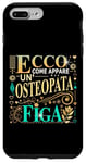 Coque pour iPhone 7 Plus/8 Plus Osteopata Figa Idee Regalo Per Osteopata Originale Donna