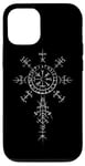 iPhone 13 Classic Viking Symbol Compass Vegvisir Nordic Rune Celtic Case