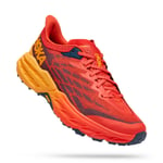 Hoka Speedgoat 5 WIDE Herre Fiesta / Radiant Yellow, US 11,0 | 45 1/3