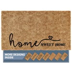 Barnyard Designs ‘Home Sweet Home’ Doormat, Indoor/Outdoor Non-Slip Rug, Front Door Welcome Mat for Outside Porch Entrance, Home Entryway Farmhouse Decor, 76 x 43cm