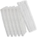 6 x KARCHER WV60 Window Vacuum Cloths Covers Spray Bottle Glass Vac Cleaner Pads