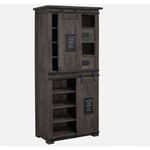 Armoire 80x45 Manguier laqué Gris railway 217 - gris