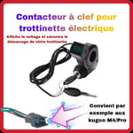 Contacteur à clef trottinette électrique Neiman trottinette cle Kugoo Zero Kaabo..[voltage clef]