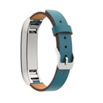 Fitbit Alta HR      PU Leather Strap   Blue