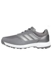 adidas Homme Tech Response SL 3.0 Wide Golf Shoes Chaussures, Grey Four/Silver Metallic/Solar Gold, 42 EU