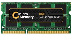 CoreParts DDR3 - modul - 4 GB - SO DIMM 204-pin - 1066 MHz / PC3-8500 - ikke-bufret