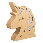 Rayher 67283521 Lumière papier mâché Licorne, FSC Rec. 100 %