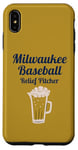 Coque pour iPhone XS Max Milwaukee Baseball Bière et Sports