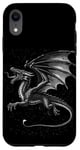 Coque pour iPhone XR Déguisement de dragon médiéval Ren Faire Lazy