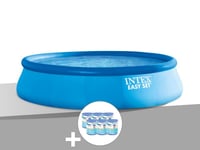 Kit piscine autoportée Intex Easy Set 4,57 x 1,22 m + 6 cartouches de filtration