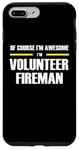 iPhone 7 Plus/8 Plus "The Original Awesome" Volunteer Fireman Case