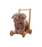 Little Bird Told Me Bailey Grey Dog Baby Walker Push Along Sit Ride On 12m+ Box