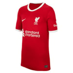 Nike LFC T-Shirt, Gym Red/White, 11-12 Years