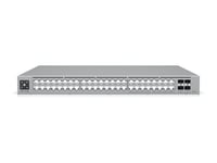 Ubiquiti UniFi Pro Max 48 PoE - Commutateur - C3 - Géré - 16 x 1/2.5G (8 PoE+, 8 PoE++) + 32 x 10/100/1000 (24 PoE+, 8 PoE++) + 4 x 10 Gigabit SFP+ - Montable sur rack - PoE++ (720 W)