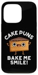 iPhone 13 Pro Cake Puns Bake Me Smile Funny Food Pun Case