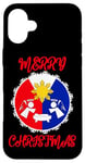 Coque pour iPhone 16 Plus Pinoy Drapeau philippin philippin soleil Noël ange crèche