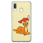 ERT GROUP mobile phone case for Samsung A40 original and officially Licensed Disney pattern Bambi 016 optimally adapted to the shape of the mobile phone, case made of TPU