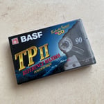 K7 Cassette Audio BASF TPII reference Maxima 90min Position High - NEUF