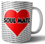 Soul Mate Mug Valentines Day Gift For Him Her Girlfriend Boyfriend Husband Wife