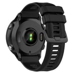 Garmin Forerunner 955 / 945 / 935 - Silikone rem 22mm - Sort