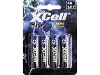 Xcell Xtreme Fr6/L91 Aa-Batteri Lithium 1,5 V 4 Stk