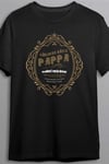 Dunken Världens bästa pappa - Whiskey logo T-shirt (Dam,XL)