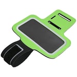 Ultrasport housse brassard / poche pour l'avant-bras avec compartiment pour téléphone portable, 5" Vert