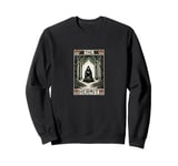 The Hermit Tarot Card Art Loner hermits art Sweatshirt