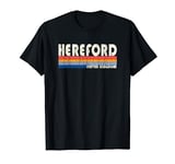 Retro Vintage 70s 80s Style Hereford, United Kingdom T-Shirt