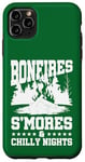 Coque pour iPhone 11 Pro Max Feux de joie, S'Mores et nuits froides