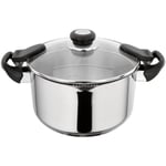 Judge Vista Draining Pot 24cm For All Hob Types J337A