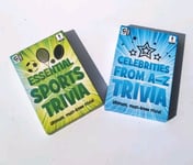 Ginger Fox sport Trivia Cards X 2 Celebrities And Sports