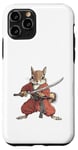 Coque pour iPhone 11 Pro Anime Samurai Squirrel Warrior Kids