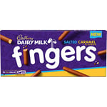 Cadbury Dairy Milk New Fingers Salted Caramel Flavour 114g