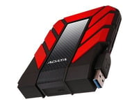 ADATA HD710P - Disque dur - 2 To - externe (portable) - 2.5" - USB 3.1 - rouge