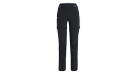 Pantalon convertible femme salewa pedroc durastretch noir