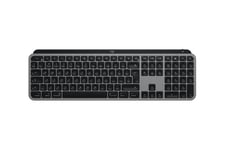 Logitech Master Series MX Keys S for Mac - tastatur full size - QWERTZ - tysk - space grey Indgangsudstyr