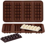 Webake Moule Mini Tablette Chocolat Moulle Silicone Patisserie Anti-adhésif M...